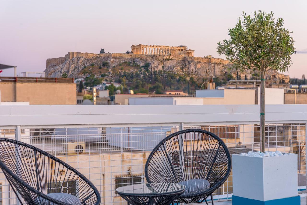 The Dazzling Glimpse Acropolis Suites Athene Buitenkant foto